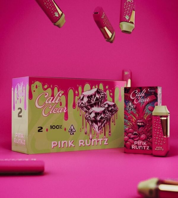 Cali Clear Pink Runtz